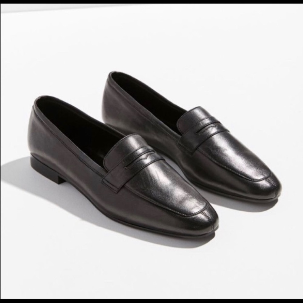 UO leather black loafers - Picture 2 of 5